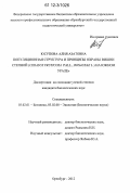 Юсупова, Алия Азатовна. Популяционная структура и принципы охраны вишни степной (Cerasus fruticosa Pall., Rosaceae L.) на Южном Урале: дис. кандидат биологических наук: 03.02.01 - Ботаника. Оренбург. 2012. 119 с.