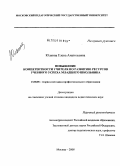 Юлкина, Елена Анатольевна. Повышение компетентности учителя по развитию ресурсов учебного успеха младшего школьника: дис. кандидат педагогических наук: 13.00.08 - Теория и методика профессионального образования. Москва. 2008. 166 с.