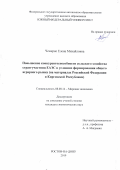 Чемерис Елена Михайловна. Повышение конкурентоспособности сельского хозяйства стран-участниц ЕАЭС в условиях формирования общего аграрного рынка (на материалах Российской Федерации и Киргизской Республики): дис. кандидат наук: 08.00.14 - Мировая экономика. ФГАОУ ВО «Южный федеральный университет». 2019. 205 с.
