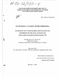 Васильева, Татьяна Вениаминовна. Правовое регулирование деятельности военных вузов как субъектов образовательной деятельности: дис. кандидат юридических наук: 20.02.03 - Военное право, военные проблемы международного права. Москва. 2002. 185 с.