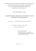 Полетыкин Дмитрий Алексеевич. Правовой режим беспилотных летательных аппаратов как объектов гражданских прав: дис. кандидат наук: 00.00.00 - Другие cпециальности. «Московский государственный юридический университет имени О.Е. Кутафина (МГЮА)». 2026. 242 с.