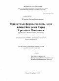 Шамова, Лилия Николаевна. Причетные формы мордвы-эрзи в бассейне реки Суры Среднего Поволжья: проблемы типологии и генезиса: дис. кандидат искусствоведения: 17.00.02 - Музыкальное искусство. Санкт-Петербург. 2010. 480 с.