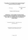 Тимкина, Анна Геннадьевна. Приемы адаптации технологии энергосберегающей обработки почвы под овес на черноземах южных в Поволжье: дис. кандидат сельскохозяйственных наук: 06.01.01 - Общее земледелие. Саратов. 2012. 204 с.