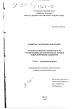 Баишева, Саргылана Макаровна. Продовольственное самообеспечение улусов проживания малочисленных народов Севера Республики Саха (Якутия): дис. кандидат экономических наук: 08.00.04 - Региональная экономика. Якутск. 1998. 192 с.