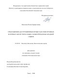 Никонова Лилия Гарифулловна. Продукционно - деструкционные процессы в олиготрофных болотных экосистемах южно-таежной подзоны Западной Сибири: дис. кандидат наук: 03.02.08 - Экология (по отраслям). ФГАОУ ВО «Сибирский федеральный университет». 2021. 178 с.
