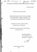 Лукьянченко, Светлана Ильинична. Профессиональная подготовка молодежи в системе школа-лицей-колледж-вуз гуманитарно-экономического профиля: дис. кандидат педагогических наук: 13.00.08 - Теория и методика профессионального образования. Сходня. 2000. 173 с.
