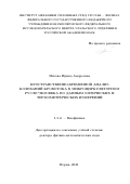 Мизева Ирина Андреевна. Пространственно-временной анализ колебаний кровотока в микроциркуляторном русле человека по данным оптических и термометрических измерений: дис. доктор наук: 00.00.00 - Другие cпециальности. ФГБОУ ВО «Саратовский национальный исследовательский государственный университет имени Н. Г. Чернышевского». 2022. 328 с.
