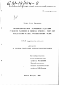Жулина, Елена Викторовна. Психологическая коррекция задержки речевого развития в период кризиса трех лет средствами малых фольклорных форм: дис. кандидат психологических наук: 19.00.10 - Коррекционная психология. Нижний Новгород. 2000. 212 с.