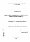 Лаптева, Вера Юрьевна. Психологические особенности подростков с разным уровнем защищенности от психологического насилия в образовательной среде: дис. кандидат психологических наук: 19.00.13 - Психология развития, акмеология. Санкт-Петербург. 2010. 182 с.