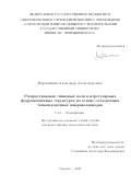 Мартышкин Александр Александрович. Распространение спиновых волн в нерегулярных ферромагнитных структурах на основе сочлененных тонкопленочных микроволноводов: дис. кандидат наук: 00.00.00 - Другие cпециальности. ФГКВОУ ВО «Военный университет» Министерства обороны Российской Федерации. 2025. 120 с.