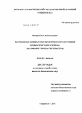 Мандра, Юлия Александровна. Растения как индикаторы экологического состояния среды курортного региона: на примере города Кисловодска: дис. кандидат биологических наук: 03.02.08 - Экология (по отраслям). Ставрополь. 2010. 150 с.