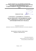Чинь Ван Тхань. Разработка адаптивного алгоритма автоматического управления посадкой пассажирского самолета на основе антропоцентрического подхода: дис. кандидат наук: 05.07.09 - Динамика, баллистика, дистанционное управление движением летательных аппаратов. Москва. 2017. 199 с.