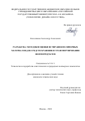 Колесников Александр Алексеевич. Разработка методики оценки истирания полимерных материалов для средств хранения и транспортирования нефтепродуктов: дис. кандидат наук: 00.00.00 - Другие cпециальности. ФГБОУ ВО «Российский государственный университет им. А.Н. Косыгина (Технологии. Дизайн. Искусство)». 2024. 165 с.