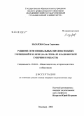 Назарова, Ольга Сергеевна. Развитие сети специальных образовательных учреждений в XX веке: на материале Владимирской губернии и области: дис. кандидат педагогических наук: 13.00.01 - Общая педагогика, история педагогики и образования. Владимир. 2008. 198 с.