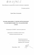 Гринь, Нина Алексеевна. Речевое поведение студенческой молодежи в транзитивном обществе: управленческий аспект: дис. кандидат социологических наук: 22.00.08 - Социология управления. Новосибирск. 2003. 221 с.