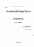 Степко, Мирослава Львовна. Речевые средства выражения инвективных смыслов в жанре комментария публицистического дискурса: на материале современного английского языка: дис. кандидат филологических наук: 10.02.19 - Теория языка. Майкоп. 2008. 195 с.