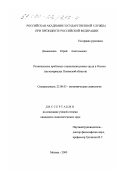 Демьяненко, Юрий Анатольевич. Региональные проблемы становления рынка труда в России: На материалах Псковской области: дис. кандидат социологических наук: 22.00.03 - Экономическая социология и демография. Москва. 2000. 142 с.