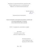 Решетова, Светлана Александровна. Реконструкция растительности и климат Забайкалья в позднеледниковье и голоцене: по палинологическим данным: дис. кандидат наук: 25.00.25 - Геоморфология и эволюционная география. Чита. 2016. 160 с.