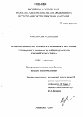 Власова, Ольга Сергеевна. Роль биологически активных элементов в регуляции углеводного обмена у детей и подростков Европейского Севера: дис. кандидат биологических наук: 03.00.13 - Физиология. Архангельск. 2006. 140 с.