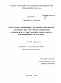 Тюрин, Николай Леонидович. Роль глутаматергической системы вестибулярного комплекса ядер в регуляции спонтанной ритмической активности дыхательного центра новорожденных крыс in vitro: дис. кандидат медицинских наук: 03.00.13 - Физиология. Самара. 2009. 175 с.