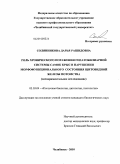 Солянникова, Дарья Рашидовна. Роль хронического поражения гепатобилиарной системы самок крыс в нарушении морфофункционального состояния щитовидной железы потомства: дис. кандидат биологических наук: 03.03.04 - Клеточная биология, цитология, гистология. Челябинск. 2010. 273 с.