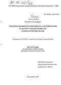 Чегодаева, Татьяна Александровна. Роль профсоюзной организации вуза в формировании культуры гражданственности: социологический анализ: дис. кандидат социологических наук: 22.00.06 - Социология культуры, духовной жизни. Екатеринбург. 2005. 182 с.