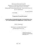 Тесаривская, Татьяна Богдановна. Секреторная функция поджелудочной железы кур при добавке к комбикорму сои и гороха: дис. кандидат биологических наук: 03.03.01 - Физиология. Чита. 2011. 120 с.