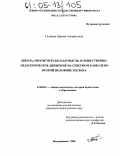 Газзаева, Зарема Амирановна. Школа, просветительская мысль и общественно-педагогическое движение на Северном Кавказе во второй половине XIX века: дис. кандидат педагогических наук: 13.00.01 - Общая педагогика, история педагогики и образования. Владикавказ. 2004. 145 с.