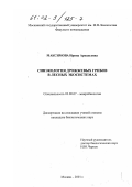 Максимова, Ирина Аркадьевна. Синэкология дрожжевых грибов в лесных экосистемах: дис. кандидат биологических наук: 03.00.07 - Микробиология. Москва. 2001. 128 с.