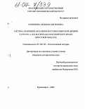 Мариненко, Людмила Евгеньевна. Система снабжения населения восточносибирской деревни в 1929 - 1941 гг.: На материалах Красноярского края и Иркутской области: дис. кандидат исторических наук: 07.00.02 - Отечественная история. Красноярск. 2003. 210 с.