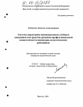 Любимова, Людмила Александровна. Система управления инновационным учебным заведением как средство развития профессиональной компетентности инженерно-педагогических работников: дис. кандидат педагогических наук: 13.00.01 - Общая педагогика, история педагогики и образования. Иркутск. 2004. 194 с.