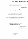Кумаева, Мария Владимировна. Система выразительных средств в мансийском детском фольклоре: дис. кандидат наук: 10.02.02 - Языки народов Российской Федерации (с указанием конкретного языка или языковой семьи). Ханты-Мансийск. 2014. 191 с.