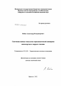 Кейко, Александр Владимирович. Системная оценка технологии термохимической конверсии низкосортного твердого топлива: дис. доктор технических наук: 05.14.01 - Энергетические системы и комплексы. Иркутск. 2012. 392 с.