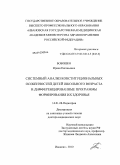 Бобошко, Ирина Евгеньевна. Системный анализ конституционных особенностей детей школьного возраста и дифференцированные программы формирования их здоровья: дис. доктор медицинских наук: 14.01.08 - Педиатрия. Иваново. 2010. 358 с.