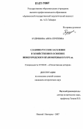 Кудряшова, Анна Сергеевна. Славяно-русское заселение и хозяйственное освоение Нижегородского Правобережья в X - XVI вв.: дис. кандидат исторических наук: 07.00.02 - Отечественная история. Нижний Новгород. 2007. 175 с.