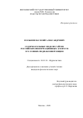 Полынов Василий Александрович. Содержательные модели сайтов российских информационных агентств в условиях медиаконвергенции: дис. кандидат наук: 10.01.10 - Журналистика. ФГБОУ ВО «Московский государственный университет имени М.В. Ломоносова». 2020. 182 с.