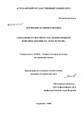 Мармилова, Валерия Олеговна. Сохранение культурного наследия в Нижнем Поволжье: в конце XX - начале XXI в.: дис. кандидат исторических наук: 24.00.01 - Теория и история культуры. Астрахань. 2008. 176 с.