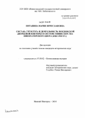Потапина, Мария Вячеславовна. Состав, структура и деятельность Московской дворцовой конторы в системе Министерства императорского двора: 1826-1918 гг.: дис. кандидат исторических наук: 07.00.02 - Отечественная история. Нижний Новгород. 2010. 195 с.