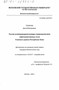 Хомякова, Дина Викторовна. Состав углеводородокисляющих микроорганизмов нефтезагрязненных почв Усинского района Республики Коми: дис. кандидат биологических наук: 03.00.07 - Микробиология. Москва. 2003. 114 с.