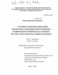 Конева, Ирина Владимировна. Состояние свободнорадикальных процессов и содержание веществ низкой и средней молекулярной массы у крупного рогатого скота в постнатальном онтогенезе: дис. кандидат биологических наук: 03.00.13 - Физиология. Омск. 2005. 144 с.