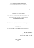 Корнева Ольга Анатольевна. Социальная адаптация людей с ограниченными возможностями здоровья с применением мобильных приложений: дис. кандидат наук: 00.00.00 - Другие cпециальности. ФГБОУ ВО «Санкт-Петербургский государственный университет». 2025. 197 с.