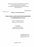 Черкасов, Андрей Владимирович. Социальная адаптация наркозависимых в современной России: дис. кандидат социологических наук: 22.00.04 - Социальная структура, социальные институты и процессы. Новочеркасск. 2008. 183 с.