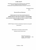Яковлева, Наталья Ивановна. Социально-культурная деятельность дошкольного образовательного учреждения как фактор социализации детей из семей группы социального риска: дис. кандидат педагогических наук: 13.00.05 - Теория, методика и организация социально-культурной деятельности. Челябинск. 2006. 185 с.