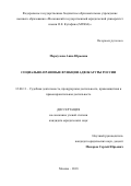 Меркулова, Анна Юрьевна. Социально-правовые функции адвокатуры России: дис. кандидат наук: 12.00.11 - Судебная власть, прокурорский надзор, организация правоохранительной деятельности, адвокатура. Москва. 2018. 259 с.