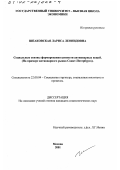 Шпаковская, Лариса Леонидовна. Социальные основы формирования ценности антикварных вещей: На примере антикварного рынка Санкт-Петербурга: дис. кандидат социологических наук: 22.00.04 - Социальная структура, социальные институты и процессы. Москва. 2001. 125 с.