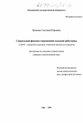 Цепкова, Светлана Юрьевна. Социальный феномен современной сельской работницы: дис. кандидат социологических наук: 22.00.04 - Социальная структура, социальные институты и процессы. Уфа. 1999. 207 с.