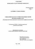 Калошина, Татьяна Юрьевна. Социальный заказ как условие управления сферой образовательных услуг: На примере подготовки специалистов экономического профиля вузами Читы: дис. кандидат социологических наук: 22.00.08 - Социология управления. Чита. 2006. 193 с.