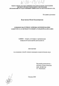 Пластинина, Юлия Владимировна. Социокультурные основы формирования электората в процессе избирательной кампании: дис. кандидат педагогических наук: 13.00.05 - Теория, методика и организация социально-культурной деятельности. Москва. 2005. 157 с.