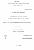 Воробьева, Ирина Алексеевна. Социокультурные условия развития коренных малочисленных народов Таймыра: дис. кандидат педагогических наук: 13.00.05 - Теория, методика и организация социально-культурной деятельности. Москва. 2006. 227 с.