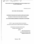 Янсуфина, Зоя Ивановна. Совершенствование методической подготовки будущего учителя математики в педвузе на основе инновационных подходов к обучению: дис. кандидат педагогических наук: 13.00.02 - Теория и методика обучения и воспитания (по областям и уровням образования). Тобольск. 2003. 203 с.